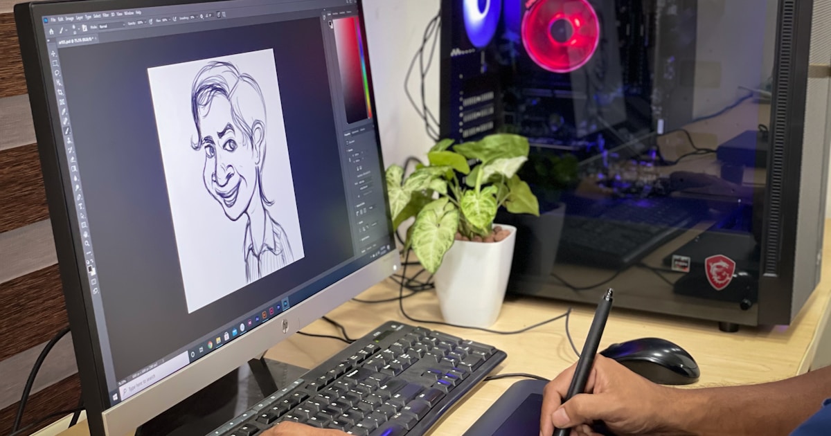 Visual creation and digital art